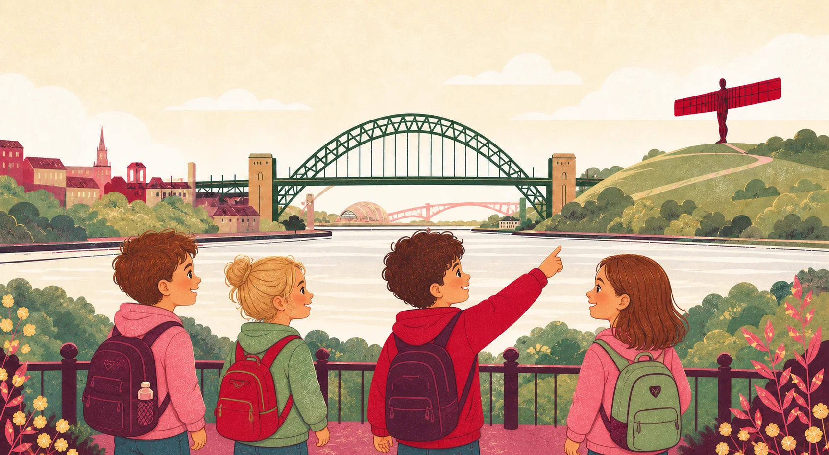 Illustrated placeholder for Saltwell Park
